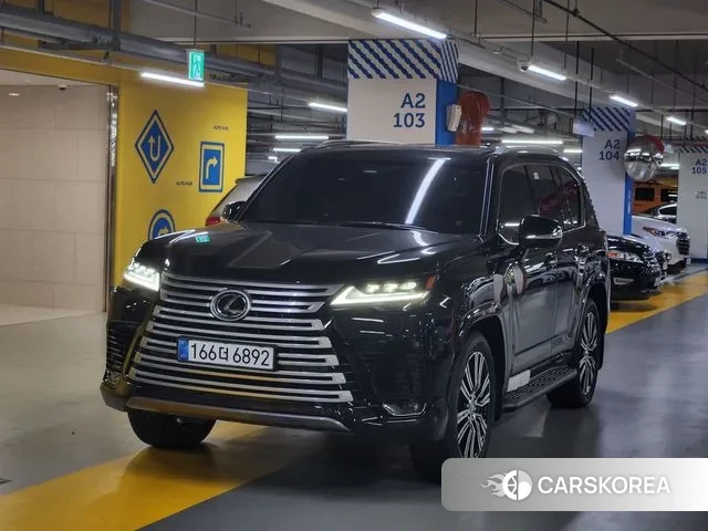 Lexus LX 4th Generation 2025 Черный из Кореи