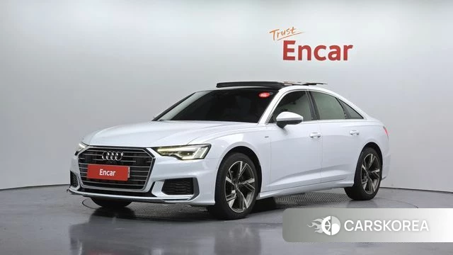 Audi A6 (C8) 2020 Белый из Кореи