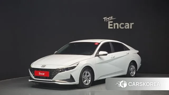 Hyundai Avante (CN7) 2020 Белый из Кореи