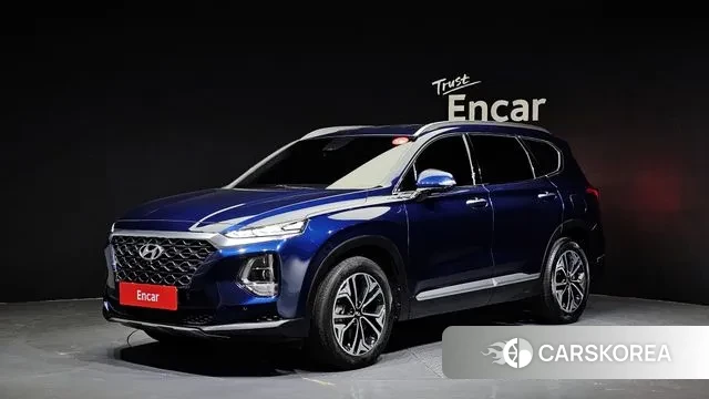 Hyundai Santa Fe TM 2019 Синий из Кореи