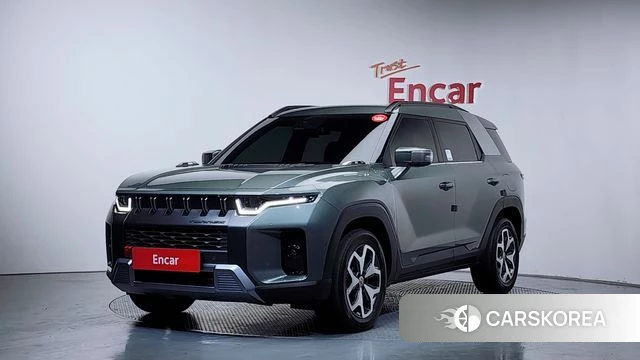 Ssangyong Torres 2022 Зеленый из Кореи