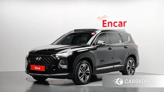 Hyundai Santa Fe TM 2018 Черный из Кореи