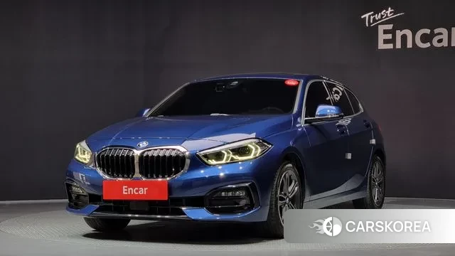 BMW 1 Series (F40) 2021 Синий из Кореи
