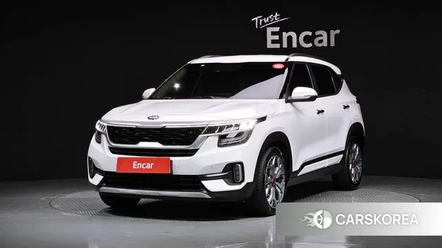 Kia Seltos 2021 Белый из Кореи
