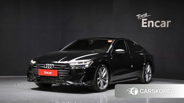 Audi A7 (4K) 2023 Черный из Кореи