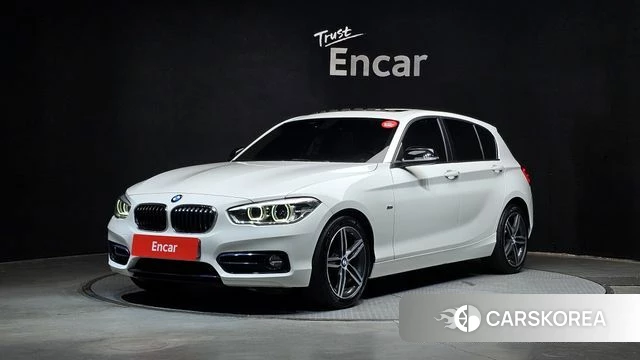 BMW 1 Series (F20) 2018 Белый из Кореи