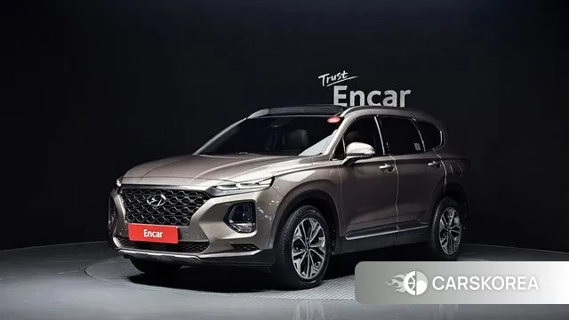 Hyundai Santa Fe TM 2018 Песочный из Кореи