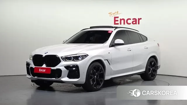 BMW X6 (G06) 2022 Белый из Кореи