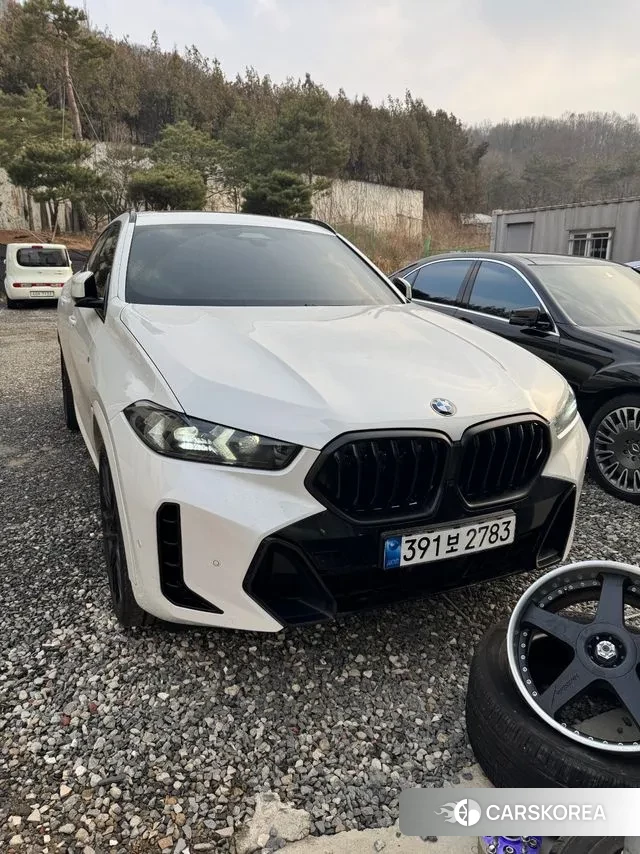 BMW X6 (G06) 2024 Белый из Кореи