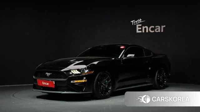 Ford Mustang 2019 Черный из Кореи