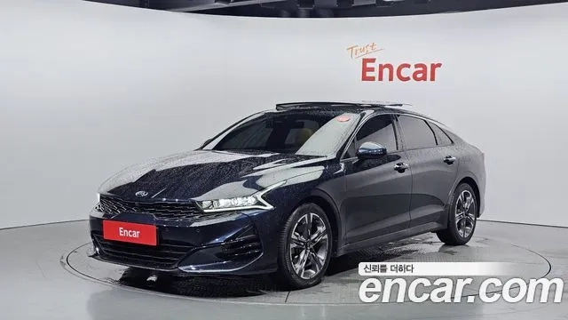 Kia K5 3rd generation 2021 Синий из Кореи