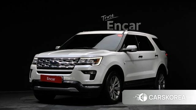 Ford Explorer 2018 Белый из Кореи