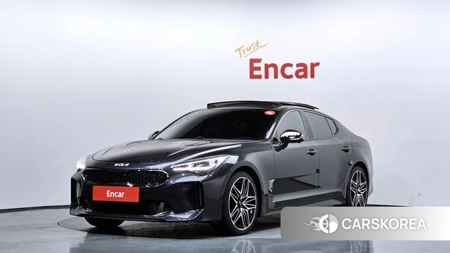 Kia Stinger Meister 2022 Черный из Кореи