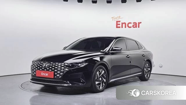 Hyundai The New Grandeur IG Hybrid 2020 Черный из Кореи