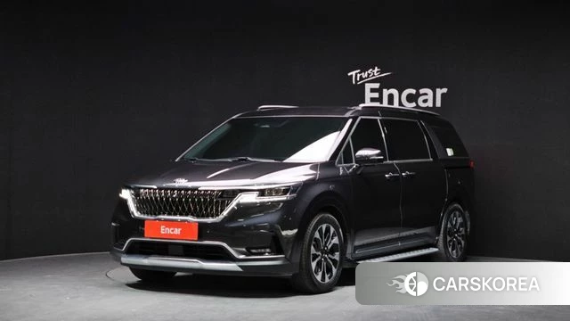 Kia Carnival 4th generation 2020 Серый из Кореи