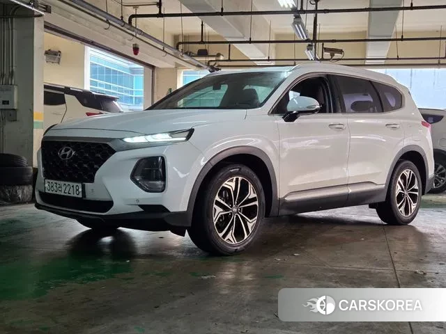 Hyundai Santa Fe TM 2019 Белый из Кореи