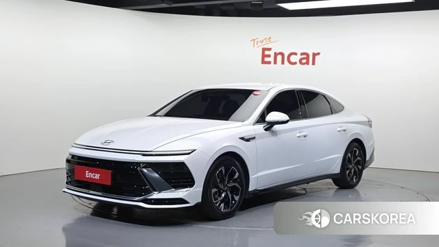 Hyundai Sonata D Edge (DN8) 2023 Белый из Кореи