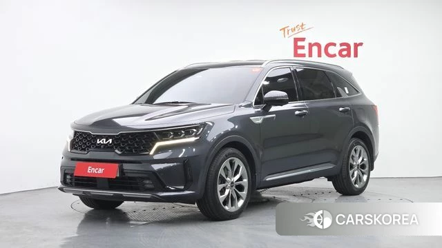 Kia Sorento 4th Generation 2022 Небесно-голубой из Кореи