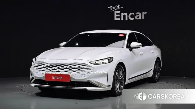 Kia K8 Hybrid 2022 Белый из Кореи