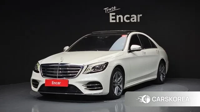Mercedes-Benz S-Class W222 2018 Черный из Кореи