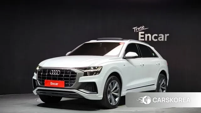 Audi Q8 (4M) 2021 Белый из Кореи