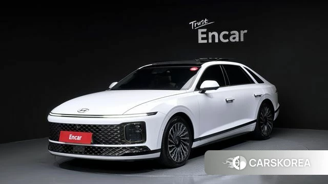 Hyundai Grandeur Hybrid (GN7) 2023 Белый из Кореи