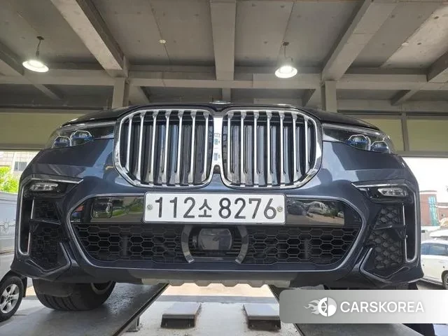 BMW X7 (G07) 2020 Серый из Кореи