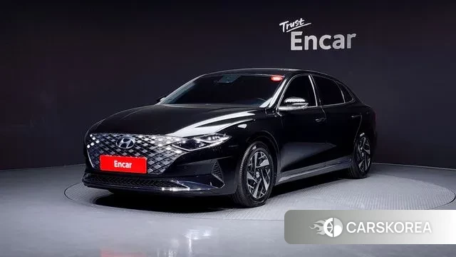 Hyundai The New Grandeur IG Hybrid 2021 Черный из Кореи