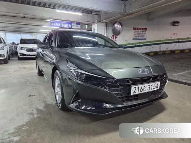 Hyundai Avante (CN7) 2020 Серый из Кореи