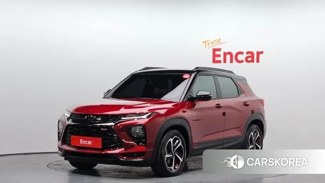 Chevrolet (GM Daewoo) Trailblazer 2020 Красный из Кореи