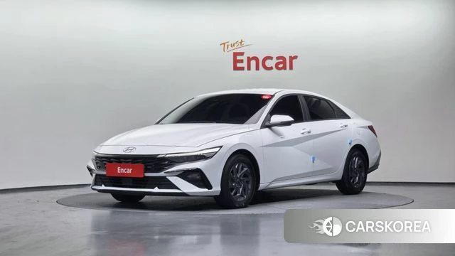 Hyundai The New Avante (CN7) 2025 Белый из Кореи