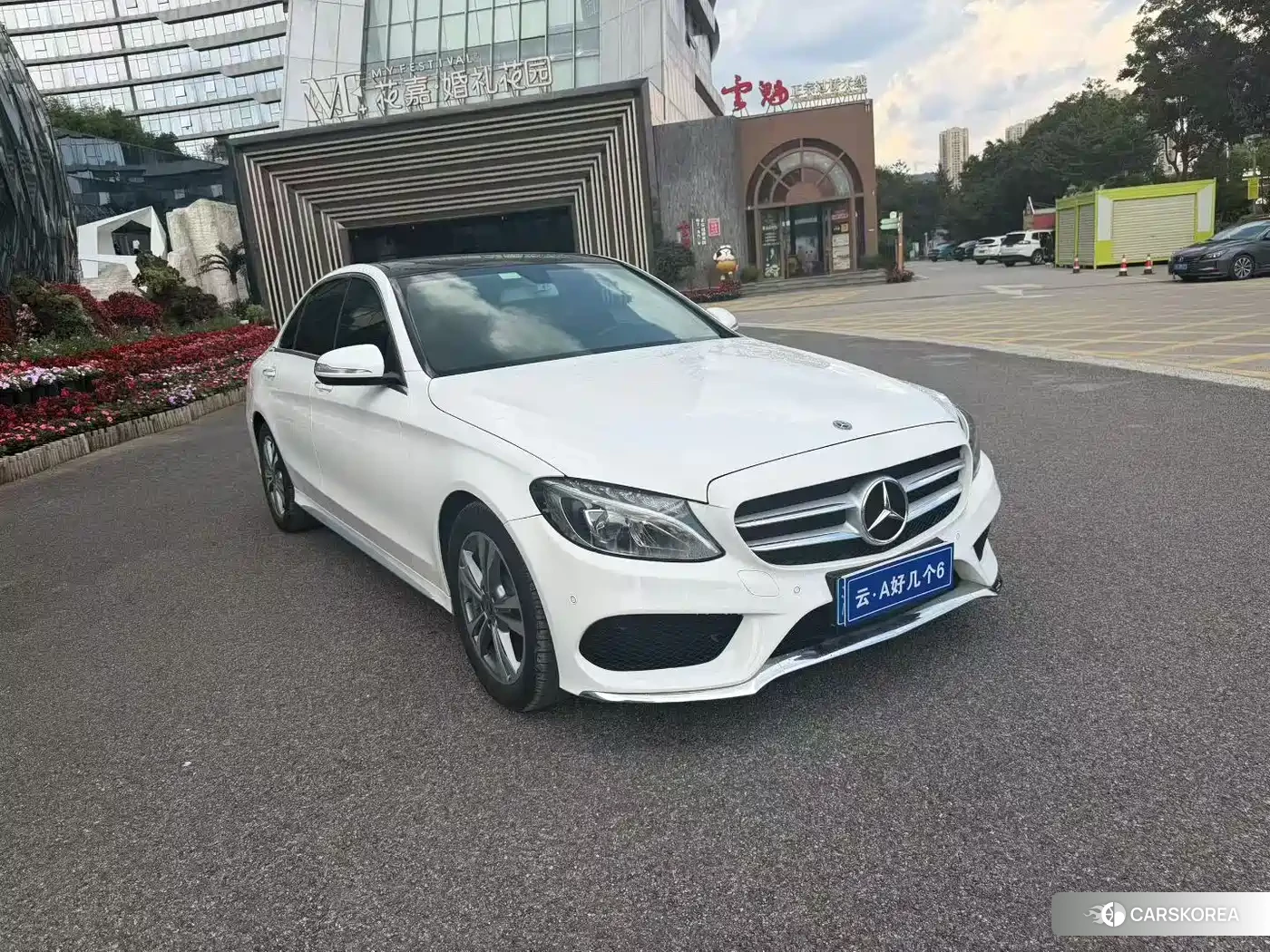 Mercedes-Benz C-class 2018 Белый из Китая