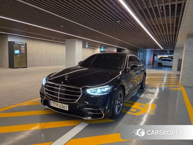 Mercedes-Benz S-Class W223 2022 Черный из Кореи