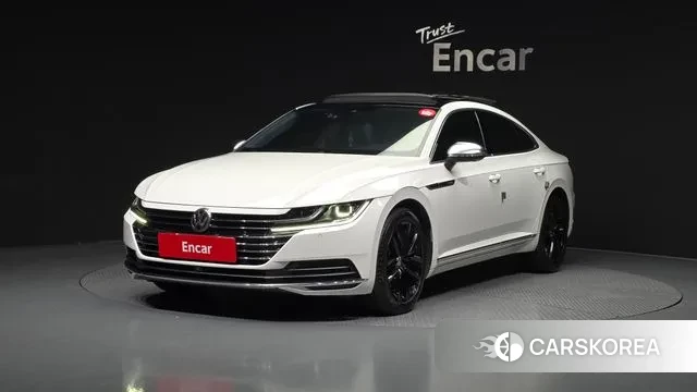 Volkswagen Arteon 2019 Белый из Кореи