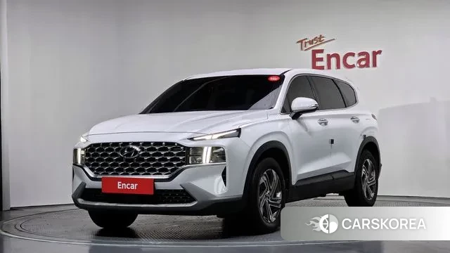 Hyundai The New Santa Fe 2020 Белый из Кореи