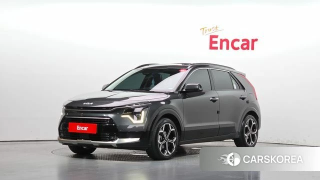 Kia Di Ol Nu Niro 2022 Серый из Кореи