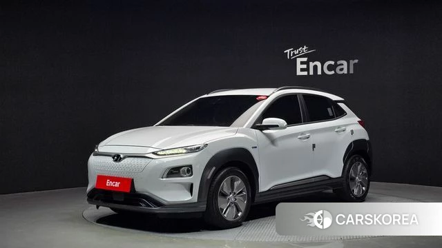 Hyundai Kona Electric 2020 Белый из Кореи