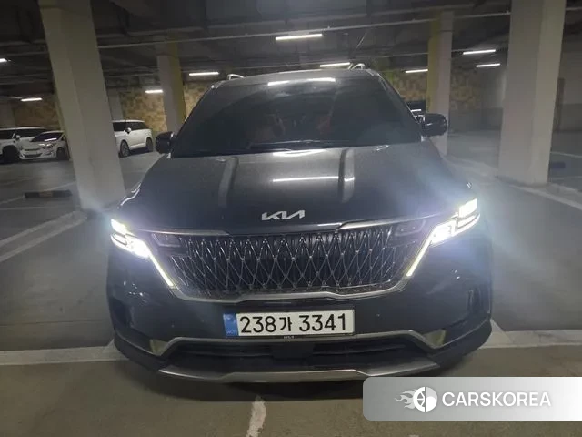 Kia Carnival 4th generation 2023 Серый из Кореи