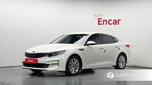 Kia K5 second generation 2018 Белый из Кореи
