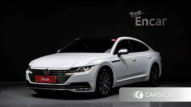 Volkswagen Arteon 2019 Белый из Кореи