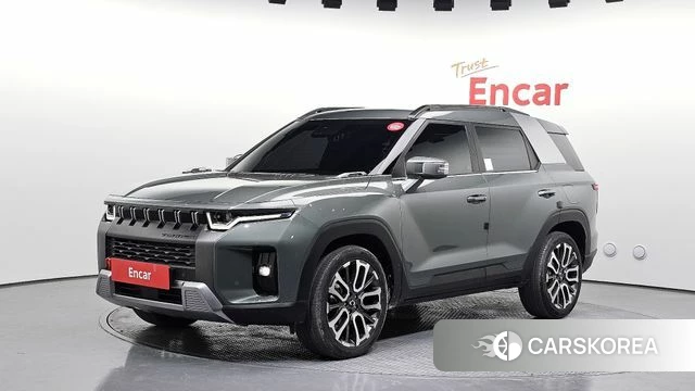 Ssangyong Torres 2024 Зеленый из Кореи