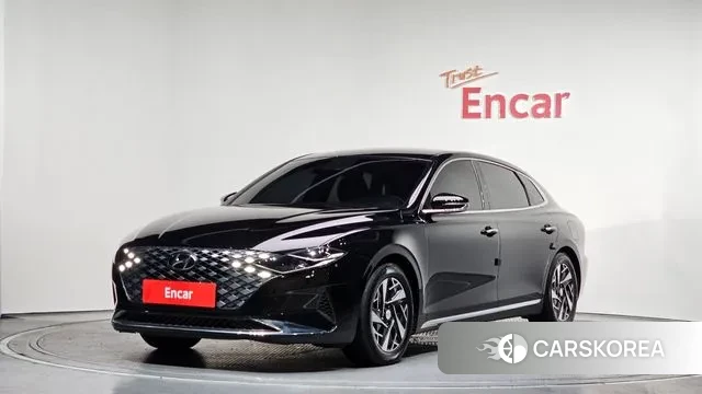 Hyundai The New Grandeur IG Hybrid 2020 Черный из Кореи
