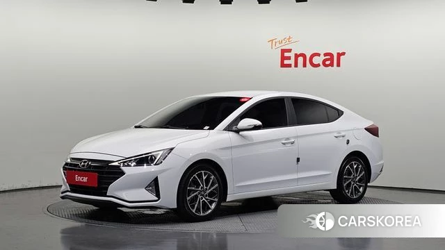 Hyundai The New Avante AD 2019 Белый из Кореи