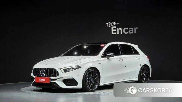 Mercedes-Benz A-Class W177 2023 Белый из Кореи