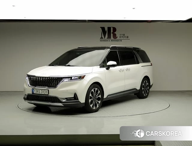 Kia Carnival 4th generation 2020 Белый из Кореи