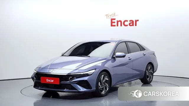 Hyundai The New Avante (CN7) 2024 Синий из Кореи