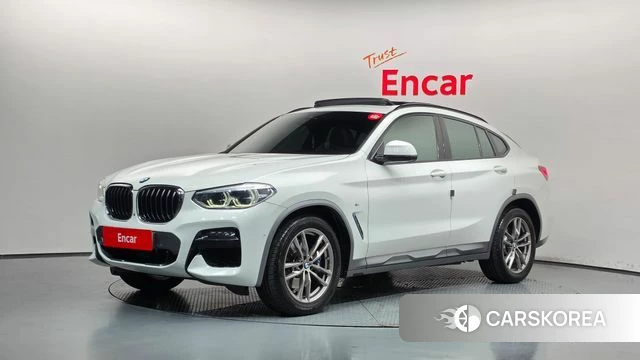 BMW X4 (G02) 2021 Белый из Кореи