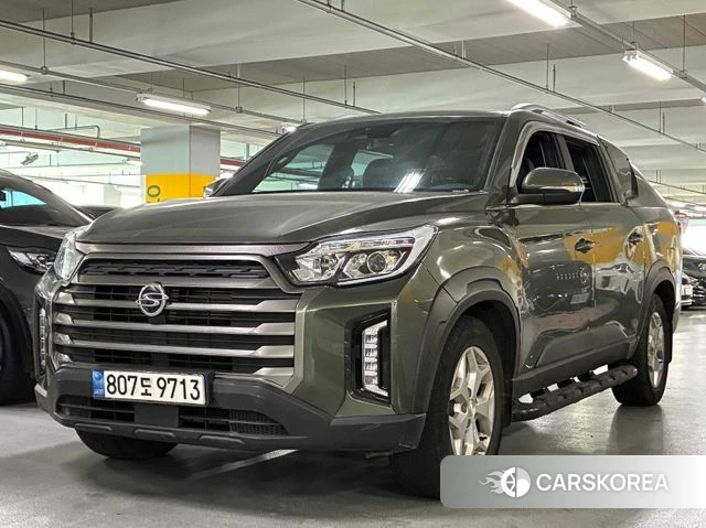 Ssangyong The New Rexton Sport 2022 Темно-зеленый из Кореи