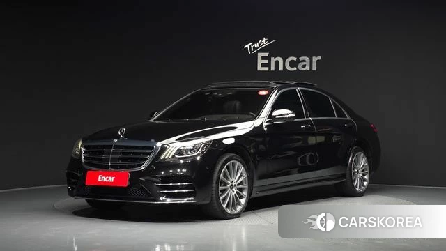 Mercedes-Benz S-Class W222 2018 Черный из Кореи