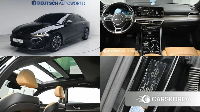 Kia K5 3rd generation 2022 Черный из Кореи